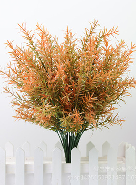 仿真植物北蕨草天门冬假绿植配材工程造景装饰家居摄影摆件迷迭香