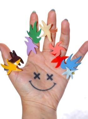 绿场小众孤品星星戒指