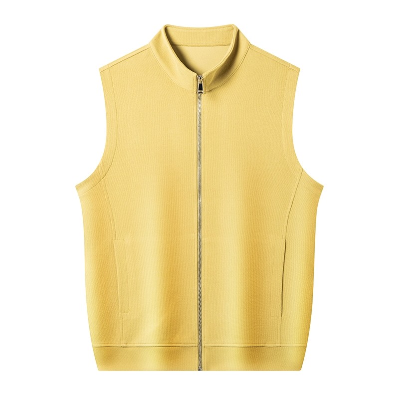 啄木鸟高端立领马甲男薄款针织开衫宽松无袖背心休闲薄款毛衣外套,淘宝优惠券,粉丝福利购,淘宝优惠卷