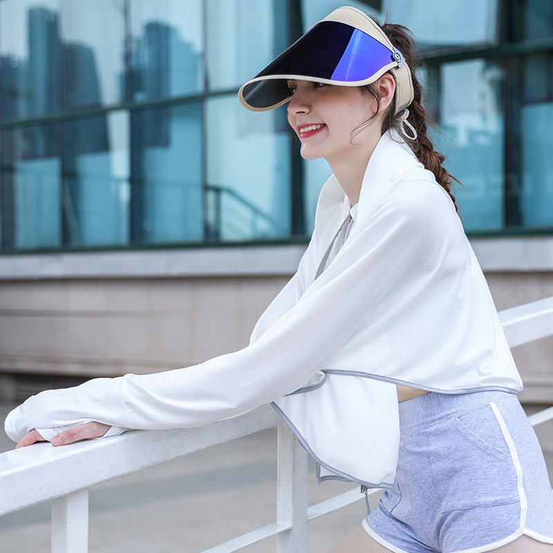 2020夏季透气轻薄短款户外防晒衣 渡卡短外套