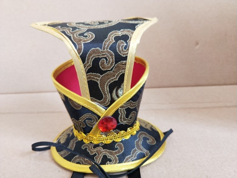 古装头饰员外帽子男士汉服配饰帽子儿童古代演出帽大臣头冠帽,淘宝优惠券,粉丝福利购,淘宝优惠卷