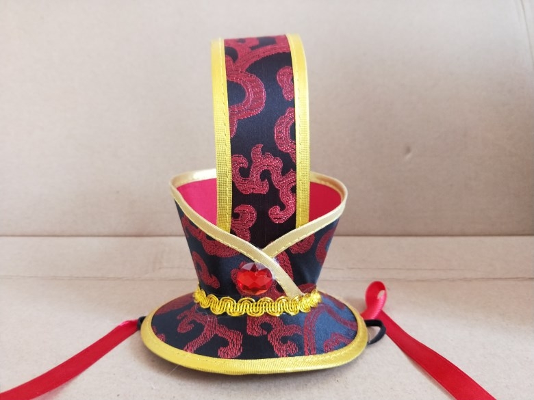 古装头饰员外帽子男士汉服配饰帽子儿童古代演出帽大臣头冠帽,淘宝优惠券,粉丝福利购,淘宝优惠卷