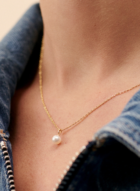 法式大珍珠项链AGATHA