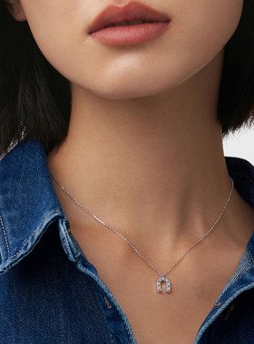 AGATHA驭光前行系列马蹄铁项链