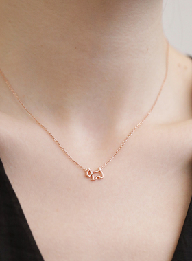 镂空锆石Agatha/瑷嘉莎锁骨链