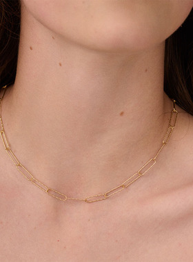 AGATHA/瑷嘉莎回形针项链