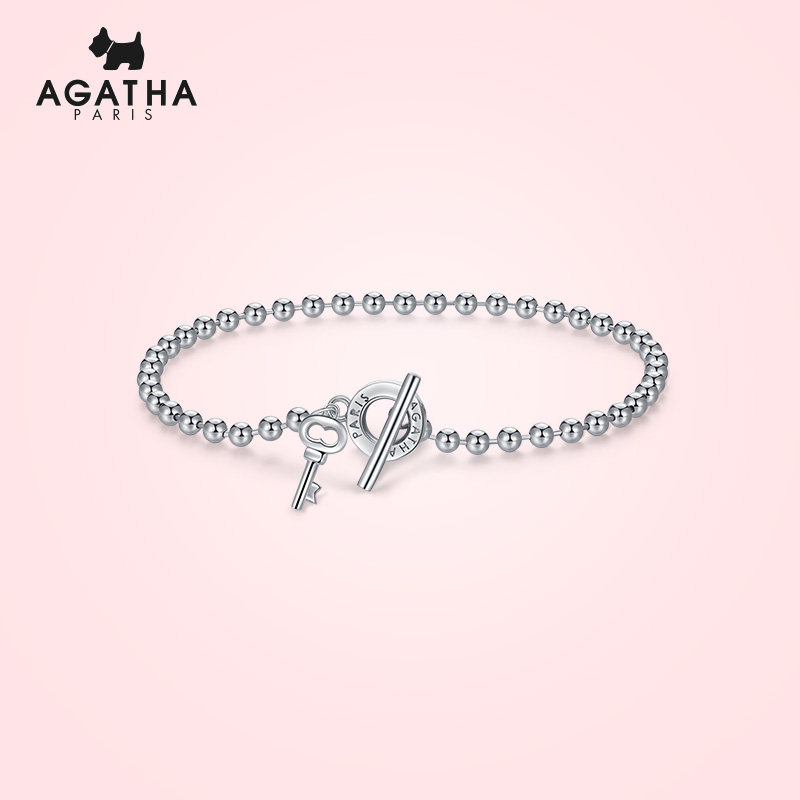 女钥匙气质首饰情侣款礼物新潮 agatha手链