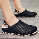 Модные тапочки в стиле Crocs на платформе, пляжные ультрамягкие дышащие мюли, увеличивают рост на 2022 см, мягкая подошва, подходят для носки на улице