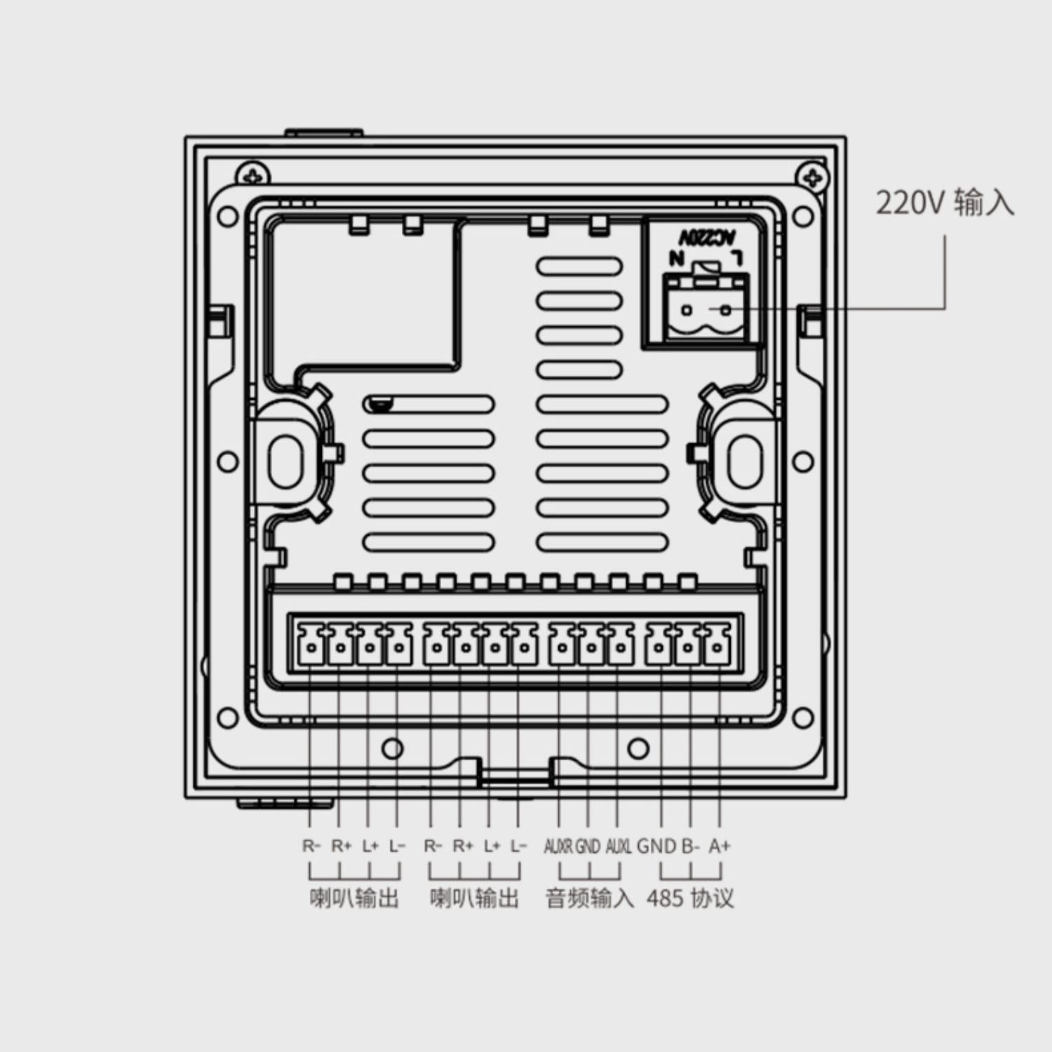 向往Mini 4x接入米家智能双分区音乐主机智能家居控制吸顶喇叭 - 图2