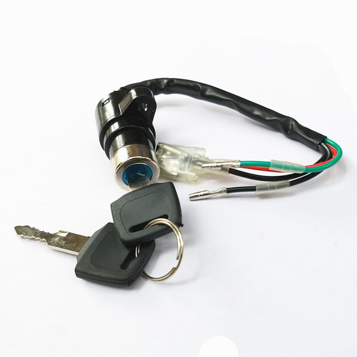 包邮摩托车配件助力车嘉陵70JH70电门锁点火开关钥匙龙头锁 - 图1