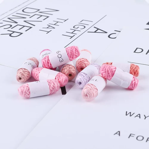 24 Цветовая вышиваемная линия набор загрузки линия ручной работы ручной линии хлопчатобумажной линии вышитая линия поперечная вышивка новичка 2022