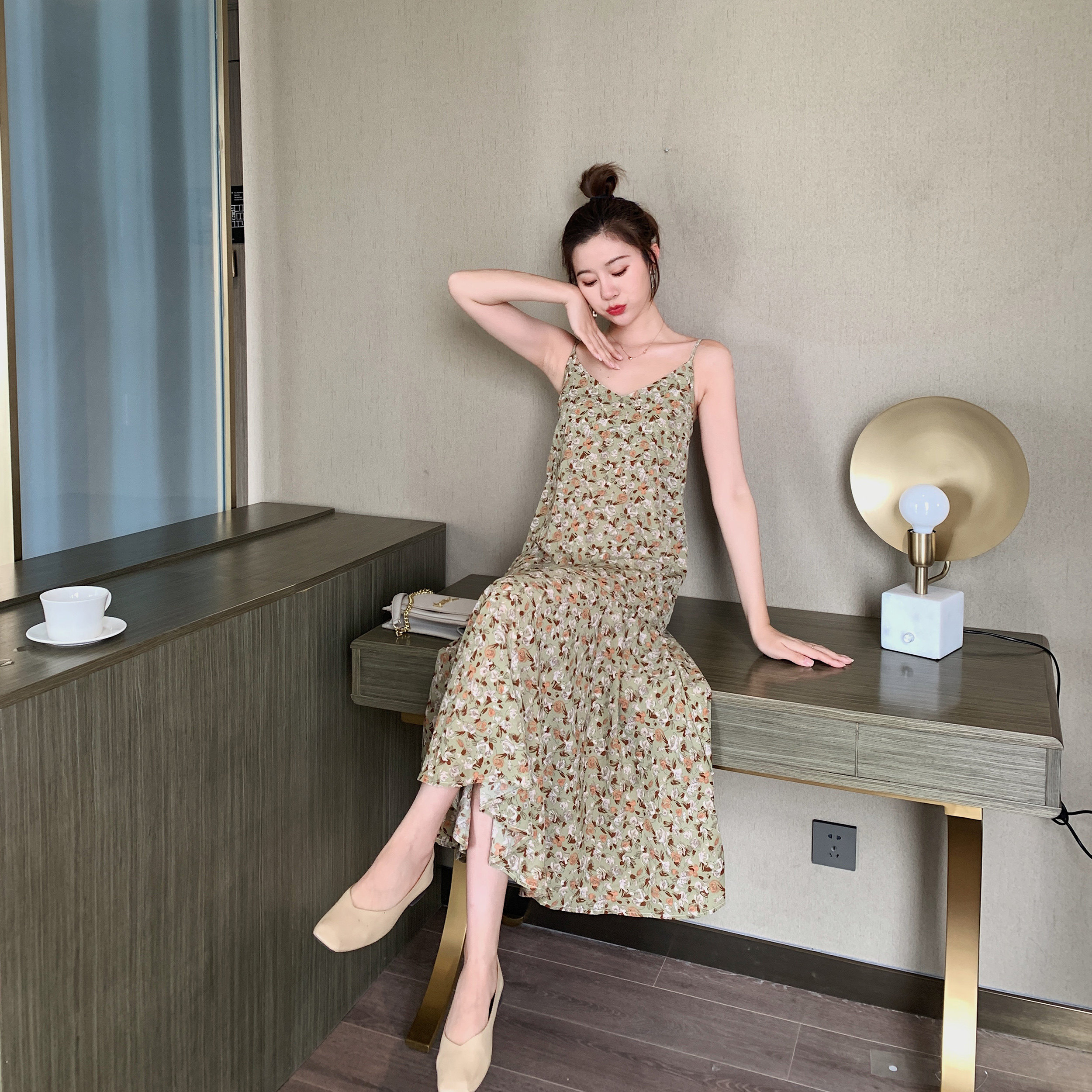 仙女超仙森系2020新款夏季连衣裙 绣客连衣裙