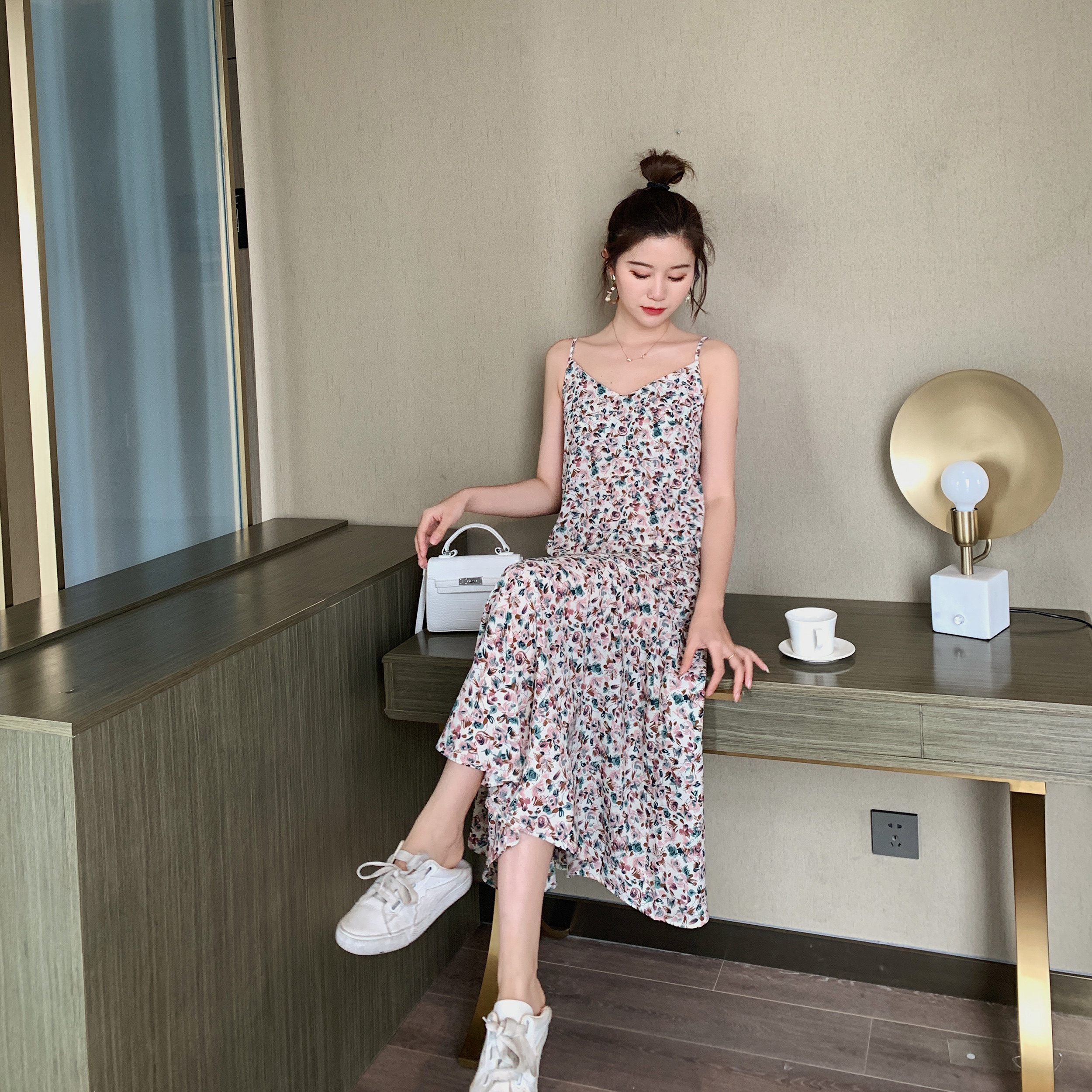 仙女超仙森系2020新款夏季连衣裙 绣客连衣裙