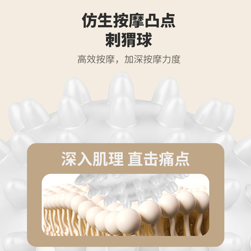 泡沫轴肌肉放松器瘦腿滚轴瘦小腿棒 品奈乔智瑜伽舒展器/健康架