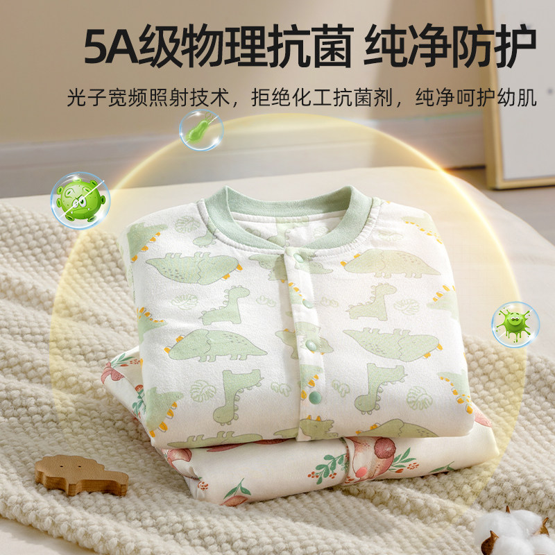 贝肽斯婴儿衣服秋冬夹棉纯棉睡袋 贝肽斯连身衣/爬服/哈衣