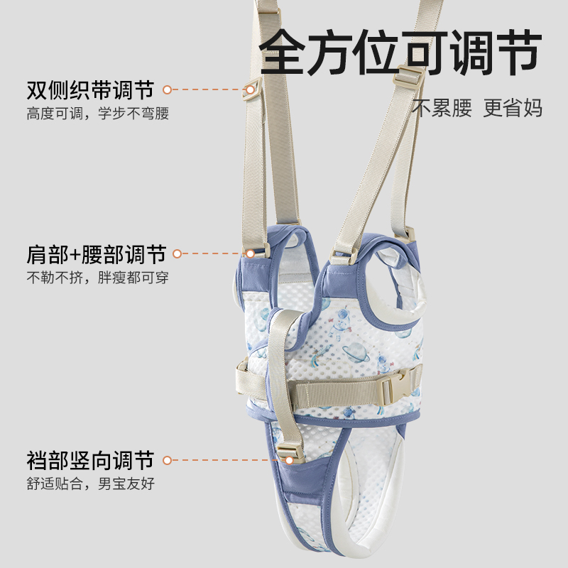 贝肽斯宝宝学步带防勒婴幼儿童透气学走路站立防摔神器婴儿牵引绳-图2