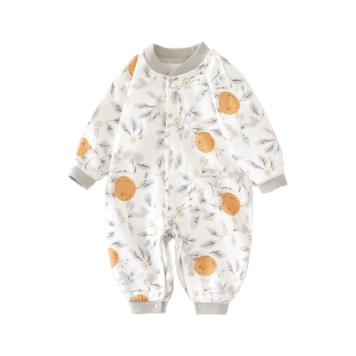 贝肽斯 Хлопковый детский комбинезон для новорожденных для младенца, демисезонное нижнее белье подходит для мужчин и женщин, боди