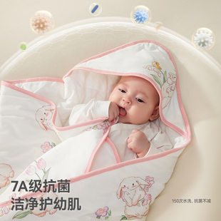 贝肽斯[肽柔]包被婴儿初生秋冬厚款纯棉