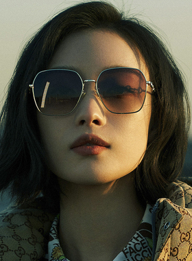 太阳镜大脸显瘦海边防晒倪妮同款