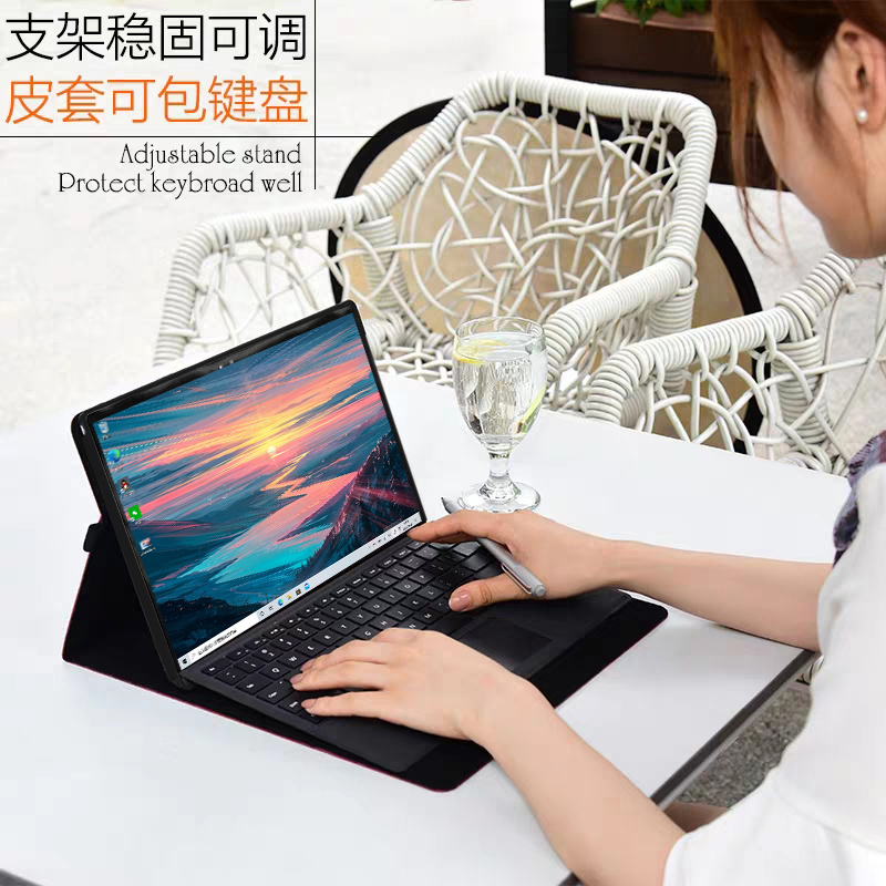 Surface Pro10/9/8/7/7+/6/5/4/X保护套Microsoft Go/2/3/4皮套微软12.3/13/10.5寸二合一平板电脑防摔配件壳 - 图1