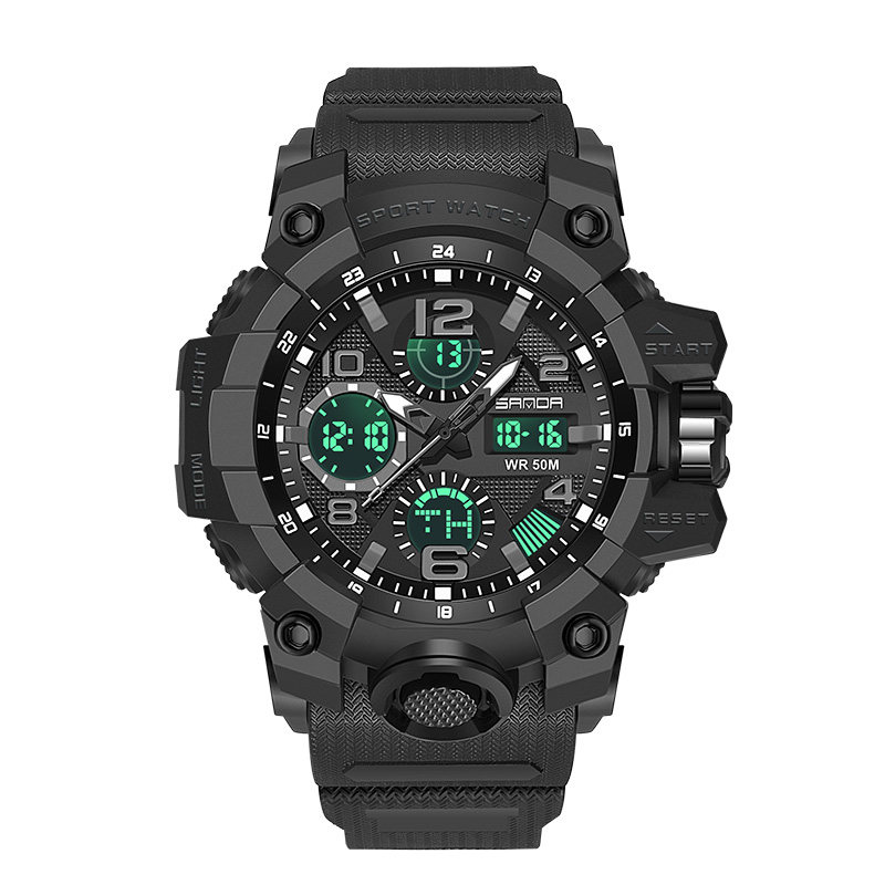 高中生男士初中学生青少年潮流男表 三达手表国产腕表