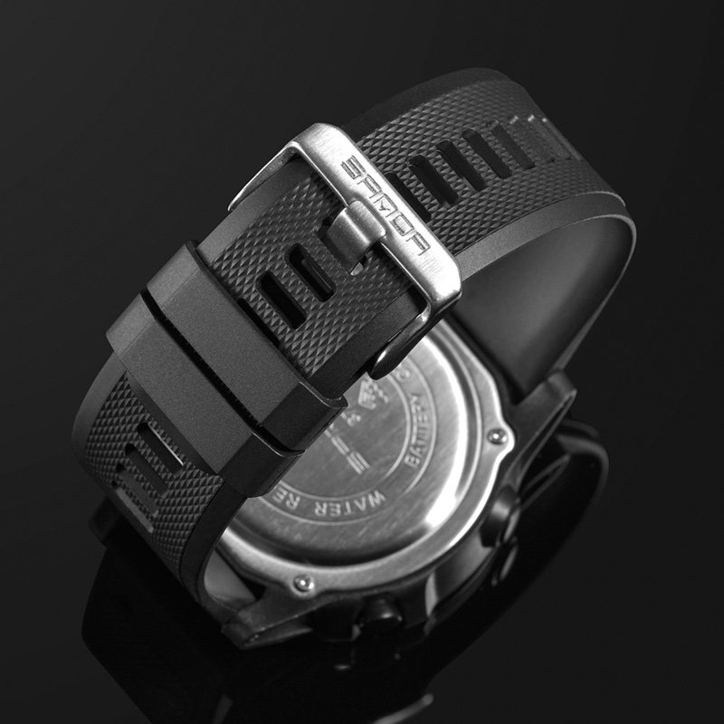 男士初高中学生青少年防水电子表 三达手表国产腕表