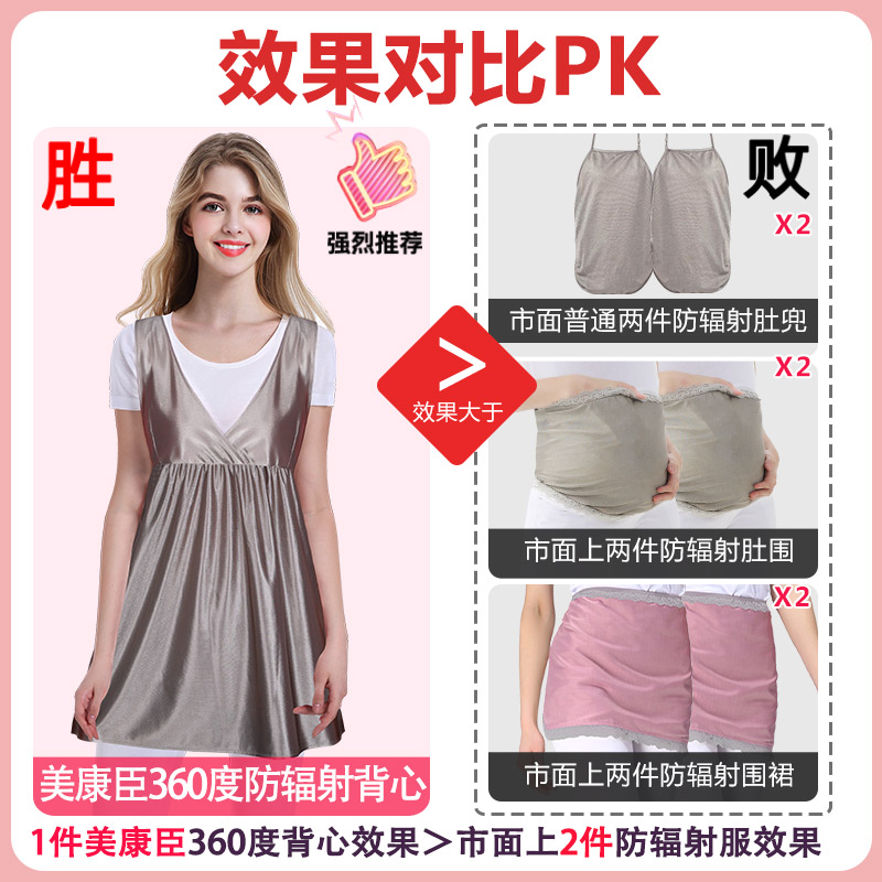 美康臣旗舰店防辐射服孕妇装正品内穿外穿上班族电脑隐形怀孕期抗防辐射衣服女1