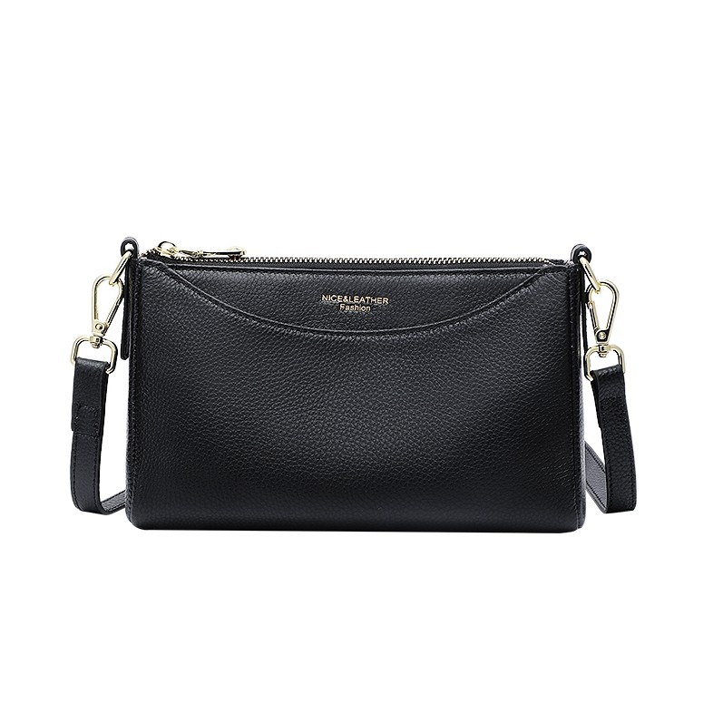 女2023新款大容量中年软皮斜挎包 七黛蒂兰雅女士包袋