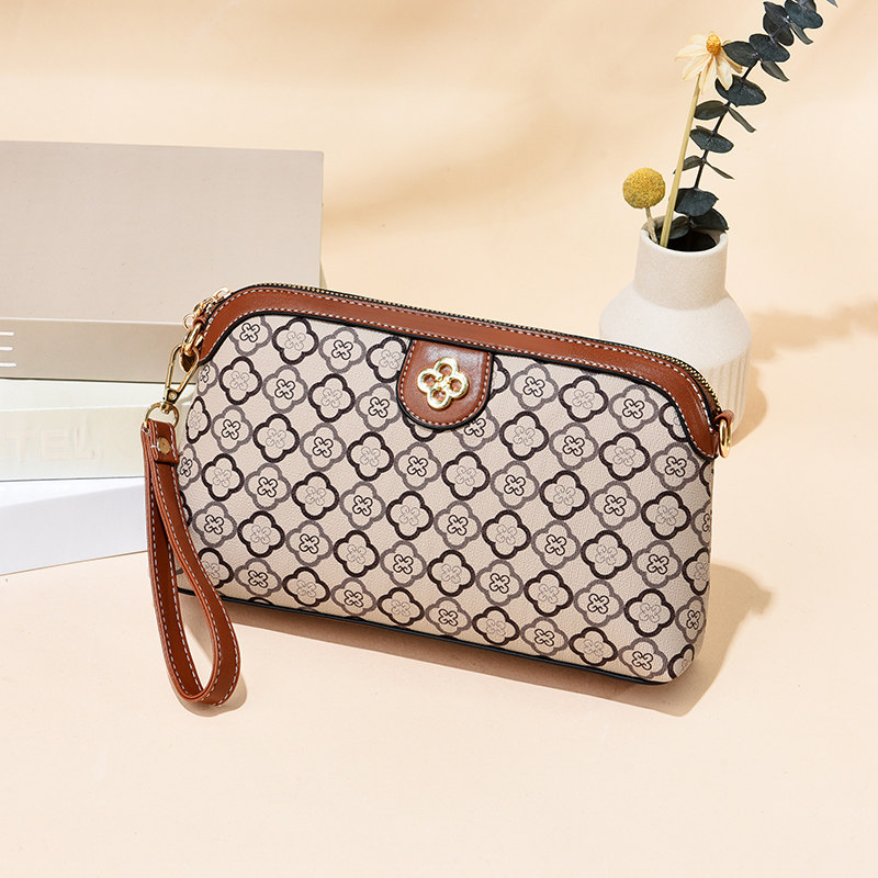 2022新款中年手拎手拿包单肩小包包 淡然箱包女士包袋