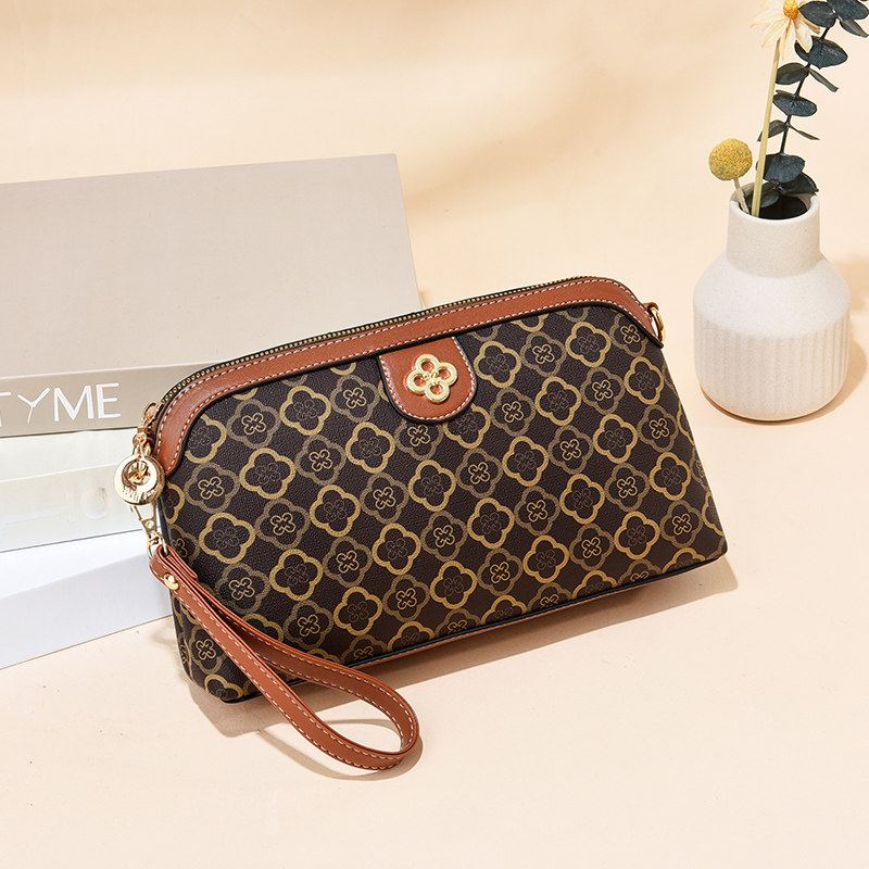 2022新款中年手拎手拿包单肩小包包 淡然箱包女士包袋