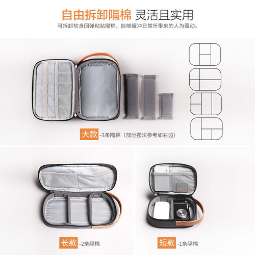 电源包数据线收纳包数码移动硬盘保护套充电器U盘华为配件整理袋 - 图1