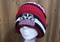 Single top NCAAF in brock badgers Collision Color Embroidered Wool Wire Warm Hat Knit Cold Cap 16-21