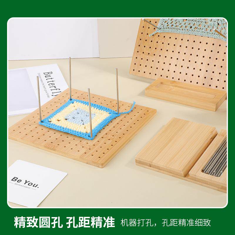 Bamboo and wood hole board safe and environmentally friendly material storage products