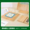 Bamboo and wood hole board safe and environmentally friendly material storage products