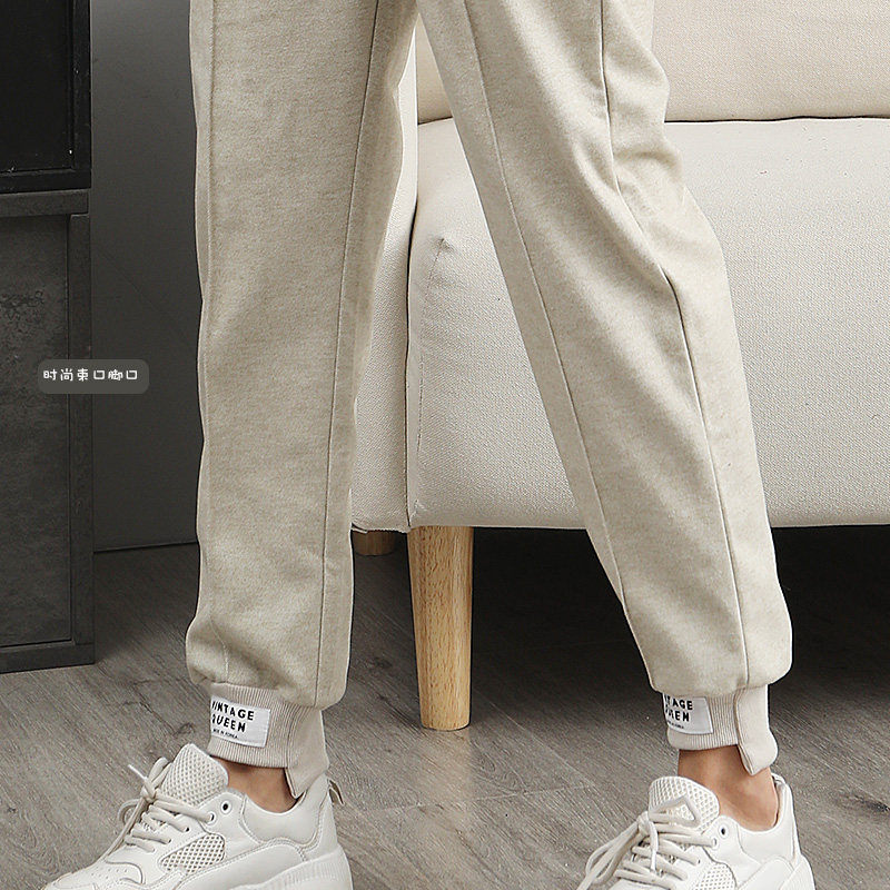 加大码孕妇子春秋冬季薄绒打底裤 恋酷桥孕妇打底裤