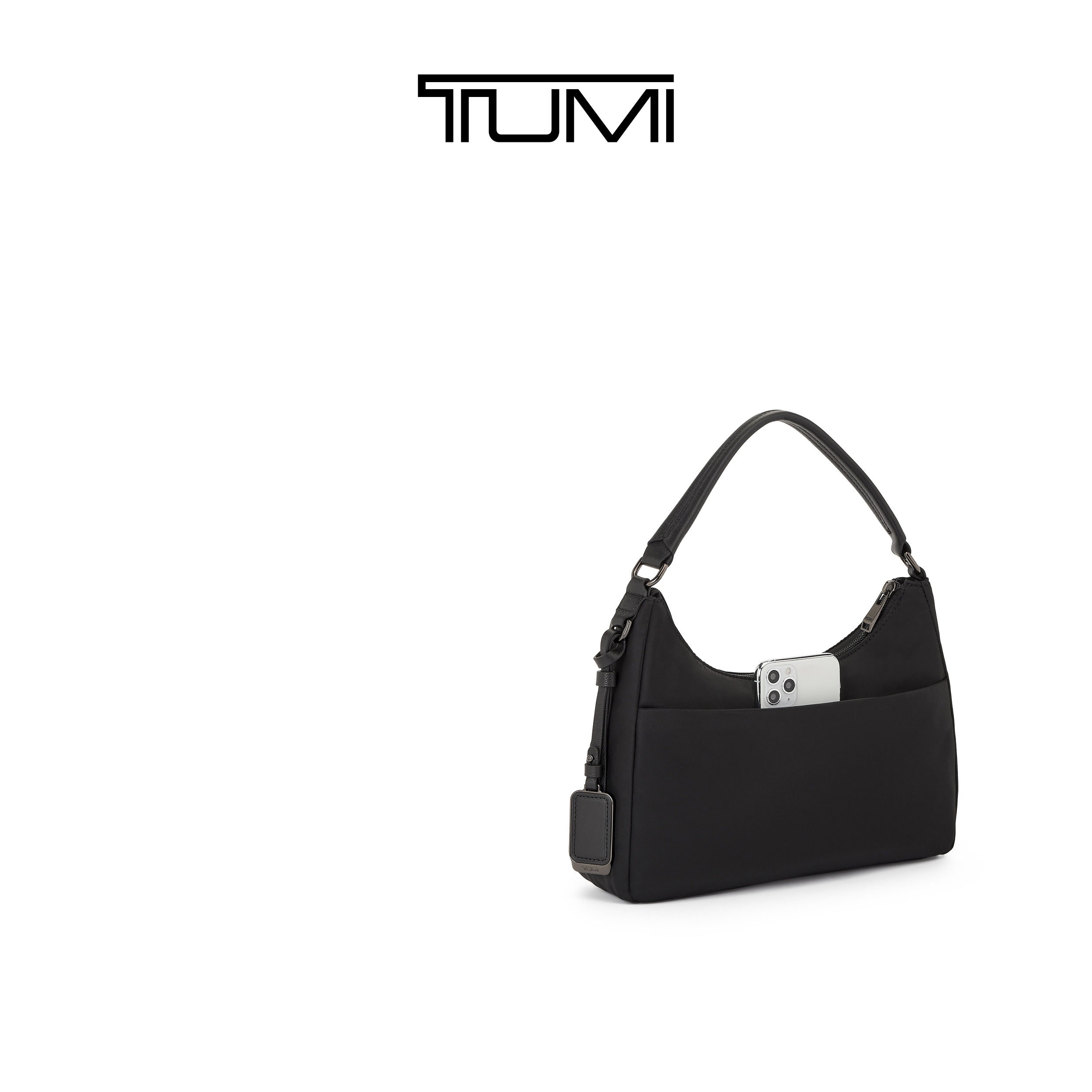 【女王节礼物】TUMI/途明Voyageur女士新月斜挎包优雅腋下包