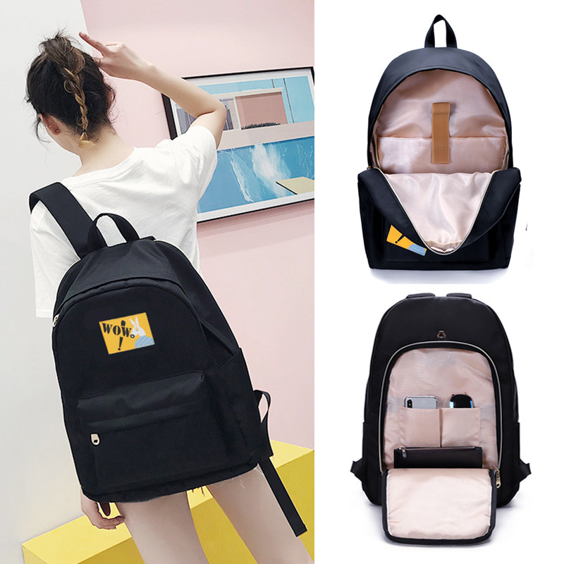 女大容量电脑旅游大学生双肩包 aiboo双肩背包