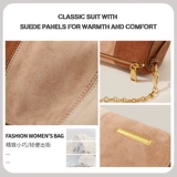 Демисезонная ретро универсальная бостонская сумка, цепь, сумка на одно плечо, сумка через плечо, коллекция 2021