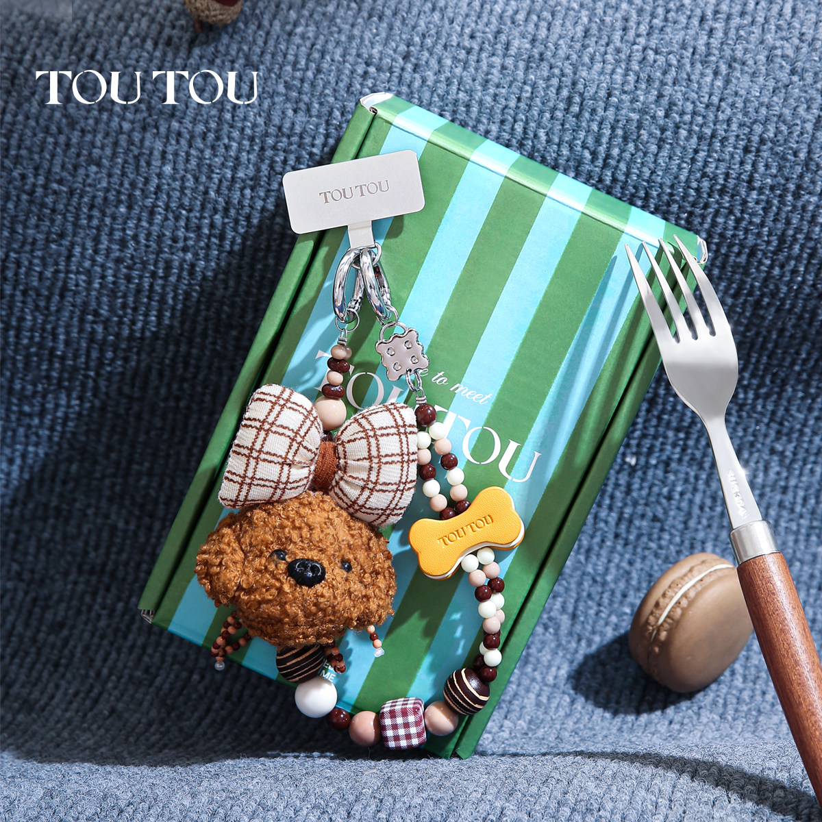 新年礼物TOUTOU手机链手机壳串珠挂绳diy手腕包伴手礼送女生礼盒,淘宝优惠券,粉丝福利购,淘宝优惠卷
