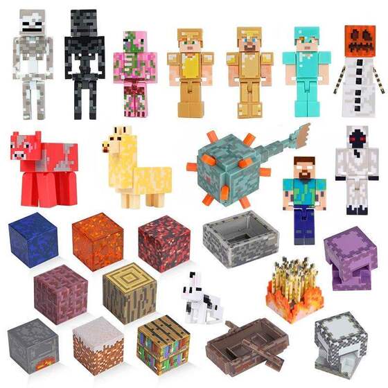 My magnetic building block world toy