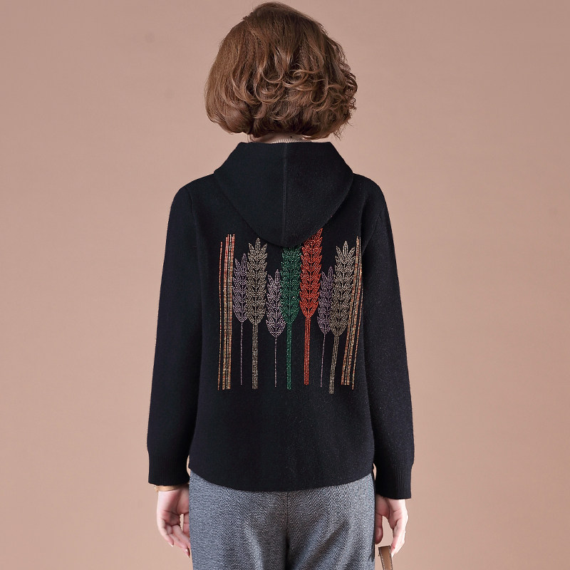 洋气外套秋装短款40岁50时尚新款 茹冰中老年女装