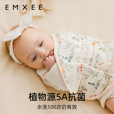 嫚熙婴儿防惊跳包巾四季通用新生儿宝宝襁褓睡袋儿童夏季薄款