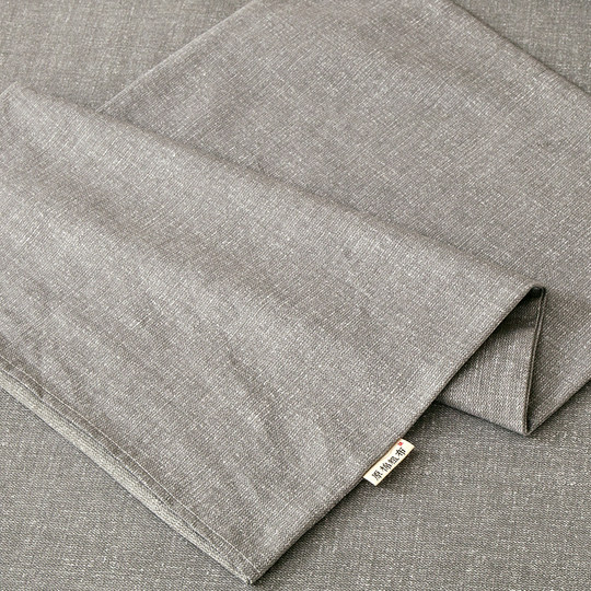Summer old coarse cloth pillowcase pair large adult cotton pure cotton thickened summer single pillowcase