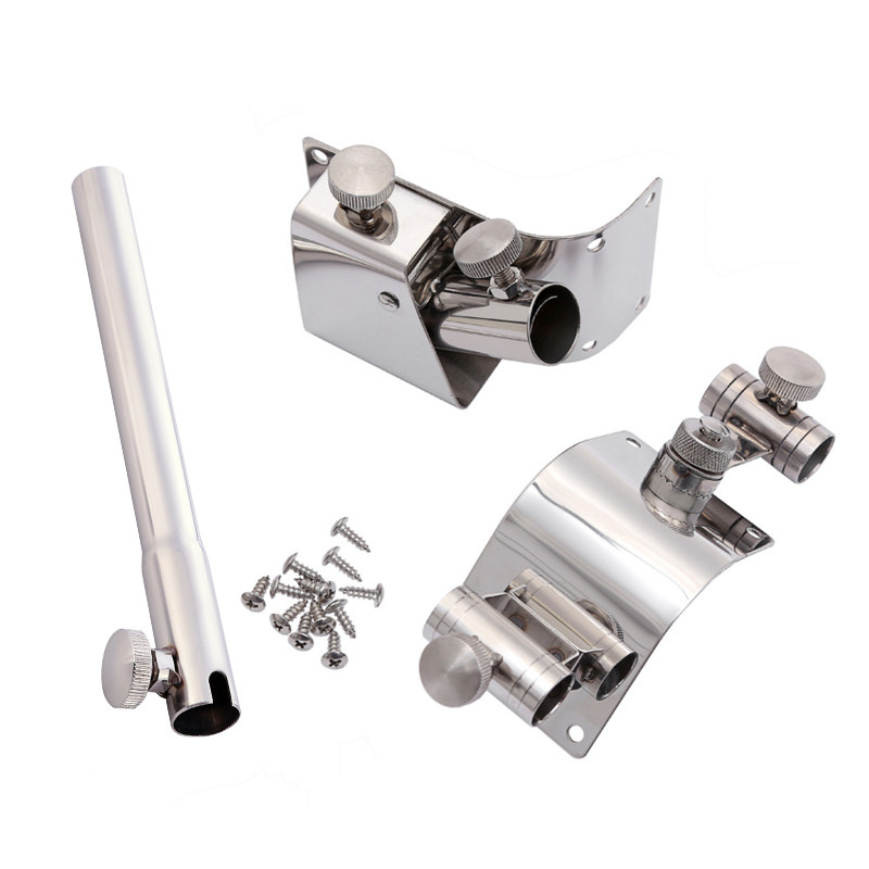 加厚不锈钢插片式钓箱配件三件套炮台架座拉饵盘架鱼护架伞架渔具,淘宝优惠券,粉丝福利购,淘宝优惠卷