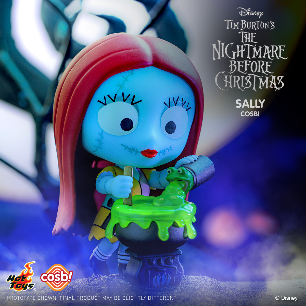 现货Hot Toys圣诞夜惊魂第二弹盲盒COSBI手办摆件公仔万圣节礼物