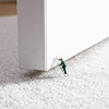 Cartoon entrance door wire loop anti-slip carpet pad can be cut