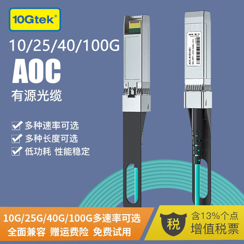 Brocade Compatible 10GE-SFPP-AOC-0501 SFP to SFP 5m Active Optical Cable  通販