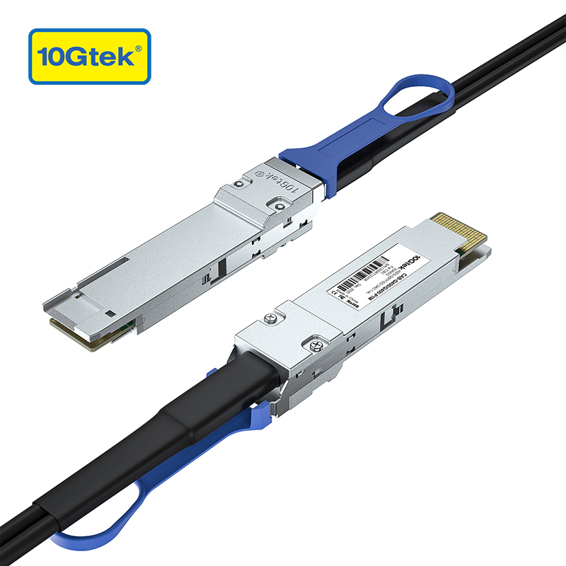 400G QSFP-DD 高速线缆 DAC 直连铜缆 支持infiniband IB以太网协议兼容Mellanox思科华为等网卡交换机 - 图0