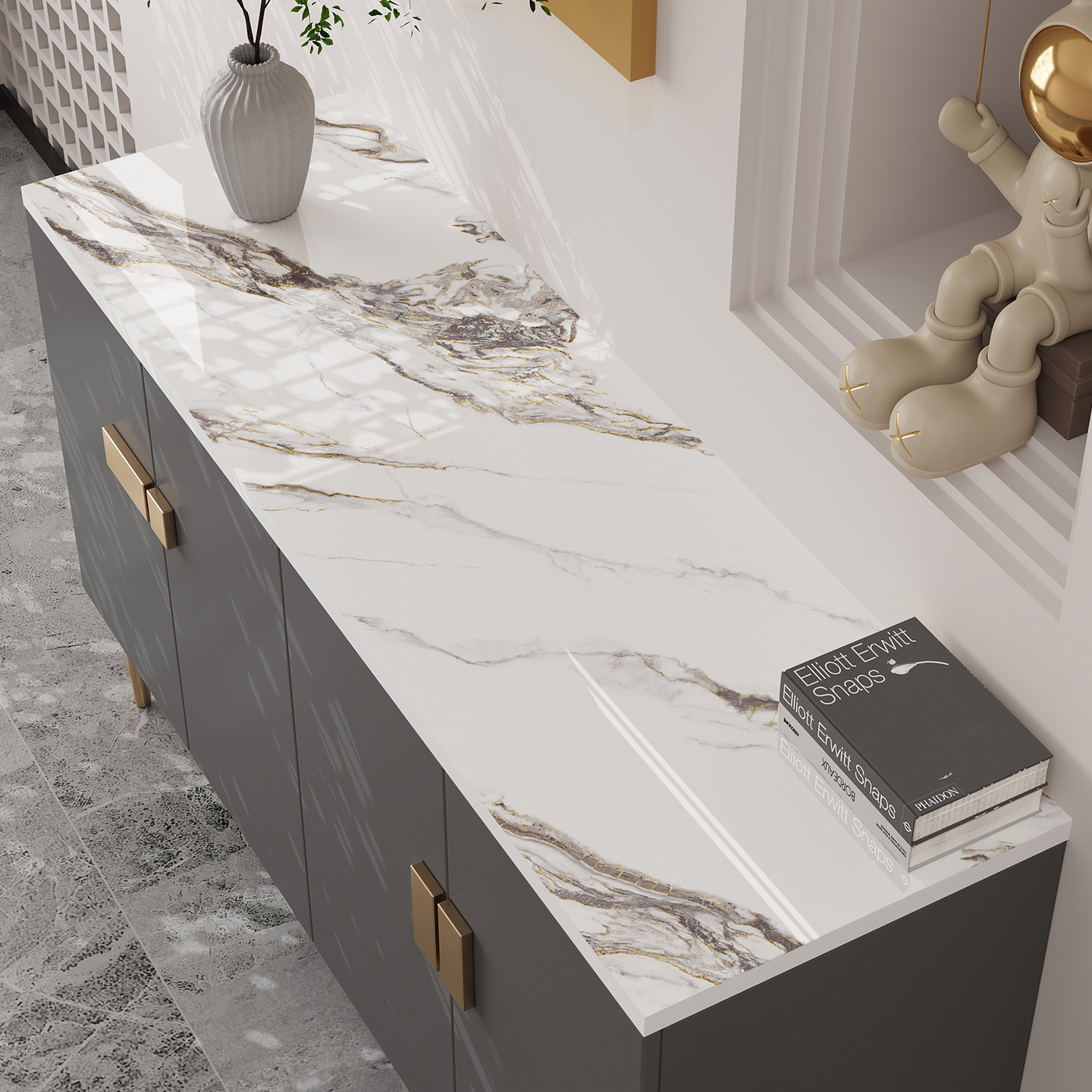 桌面台面保护膜大理石纹翻新贴纸厨房防油餐边柜遮丑改色自粘墙纸,淘宝优惠券,粉丝福利购,淘宝优惠卷