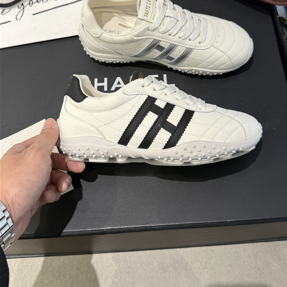 圆典~真皮德训鞋2026新款春季小白鞋休闲运动鞋慢跑登山YD553-2,淘宝优惠券,粉丝福利购,淘宝优惠卷